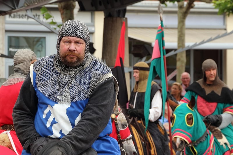 Renaissance Fair Jousting Knights